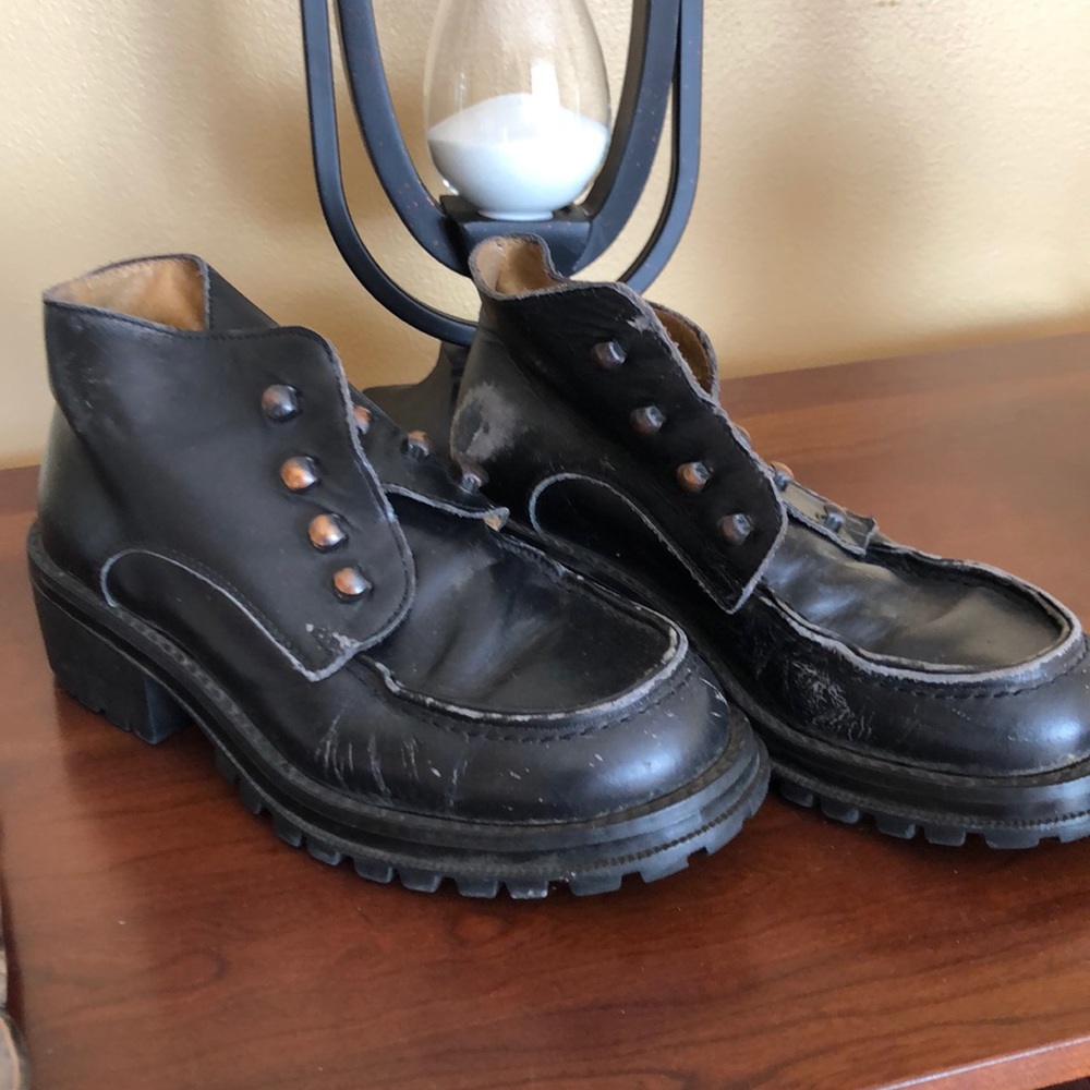 Vintage Grudge Chunky Boots